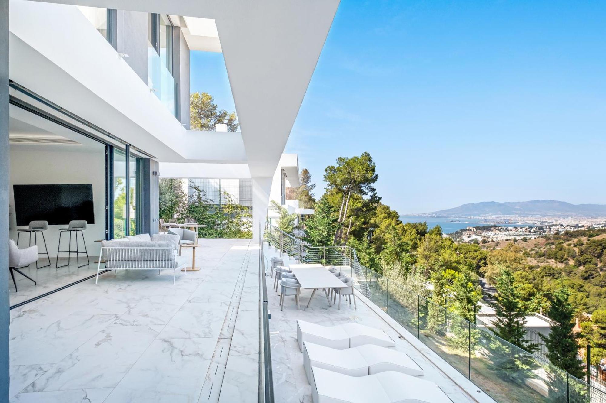 Villas Pinares De San Anton - Sea, City, Mountain, Views Málaga Exterior foto