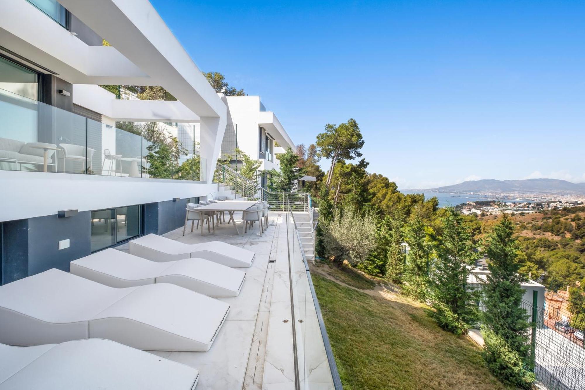 Villas Pinares De San Anton - Sea, City, Mountain, Views Málaga Exterior foto