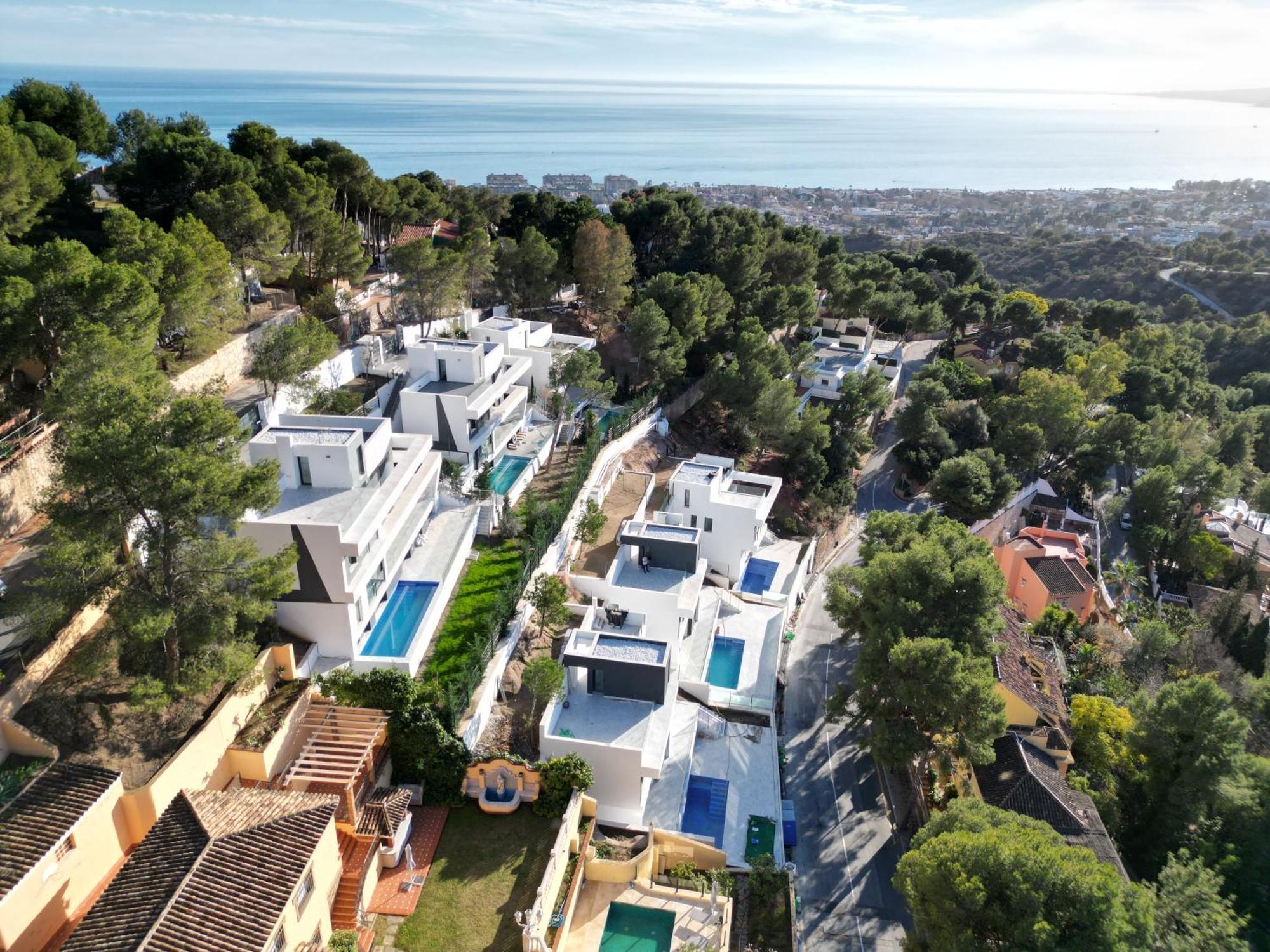 Villas Pinares De San Anton - Sea, City, Mountain, Views Málaga Exterior foto
