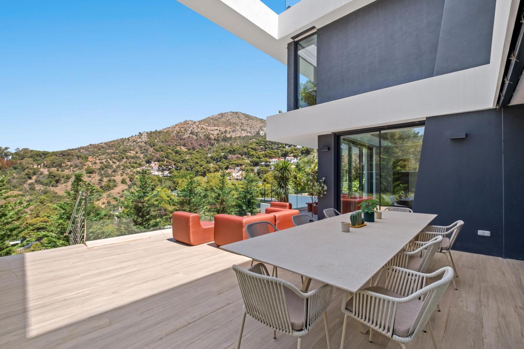 Villas Pinares De San Anton - Sea, City, Mountain, Views Málaga Exterior foto